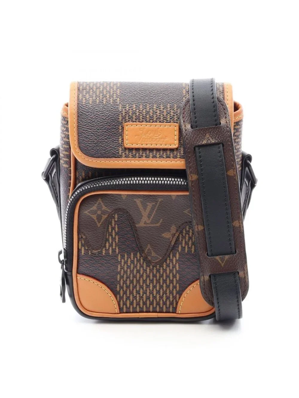 Louis Vuitton Shoulder Bag Amazon Messenger Damier Ebene Giant Monogram Canvas